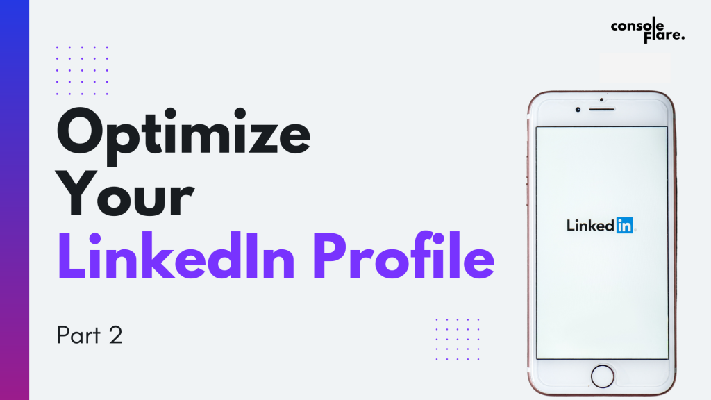 Optimize Your LinkedIn Profile