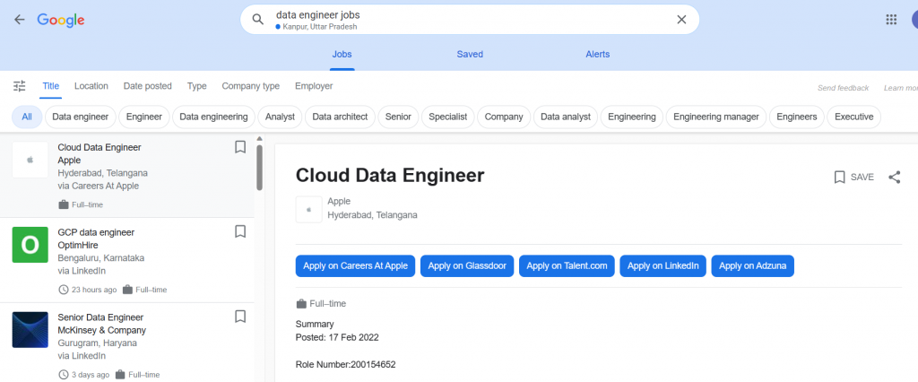 what is data science - data engineer jobs