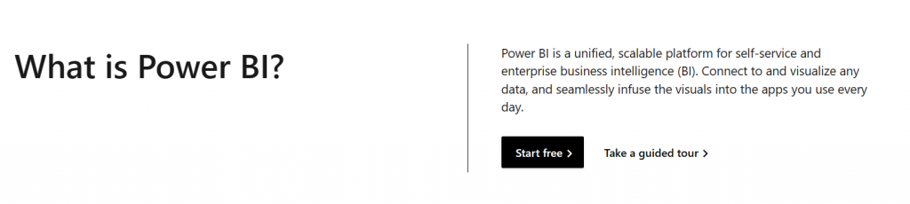 What is Microsoft Power BI