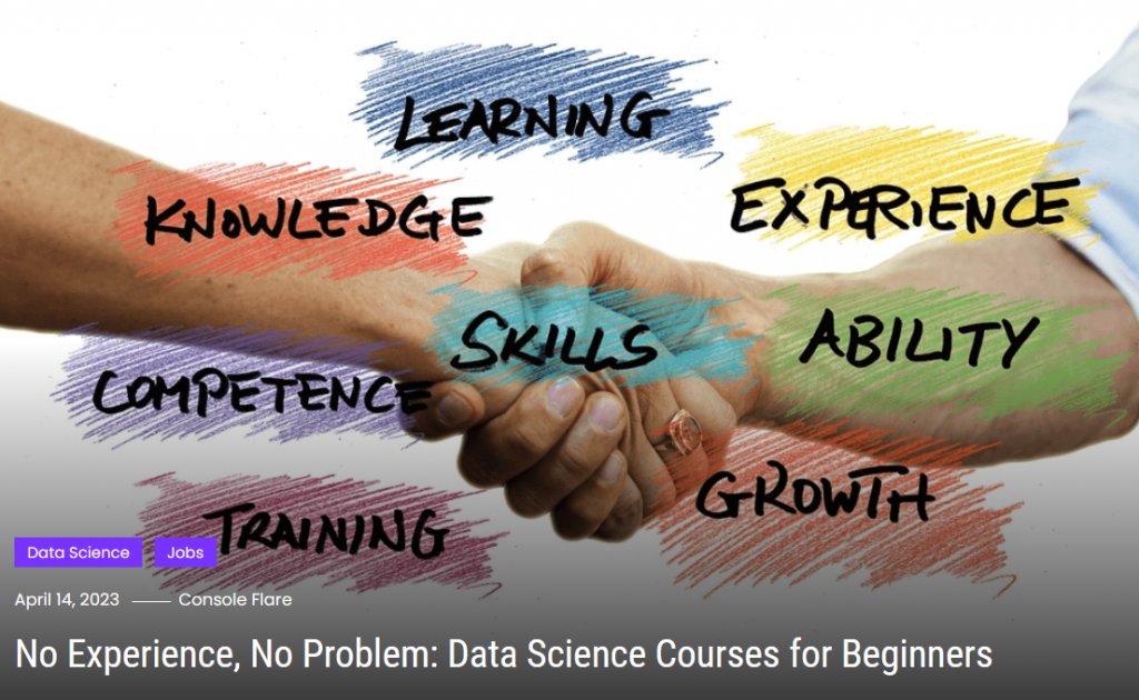 data science course for beginners