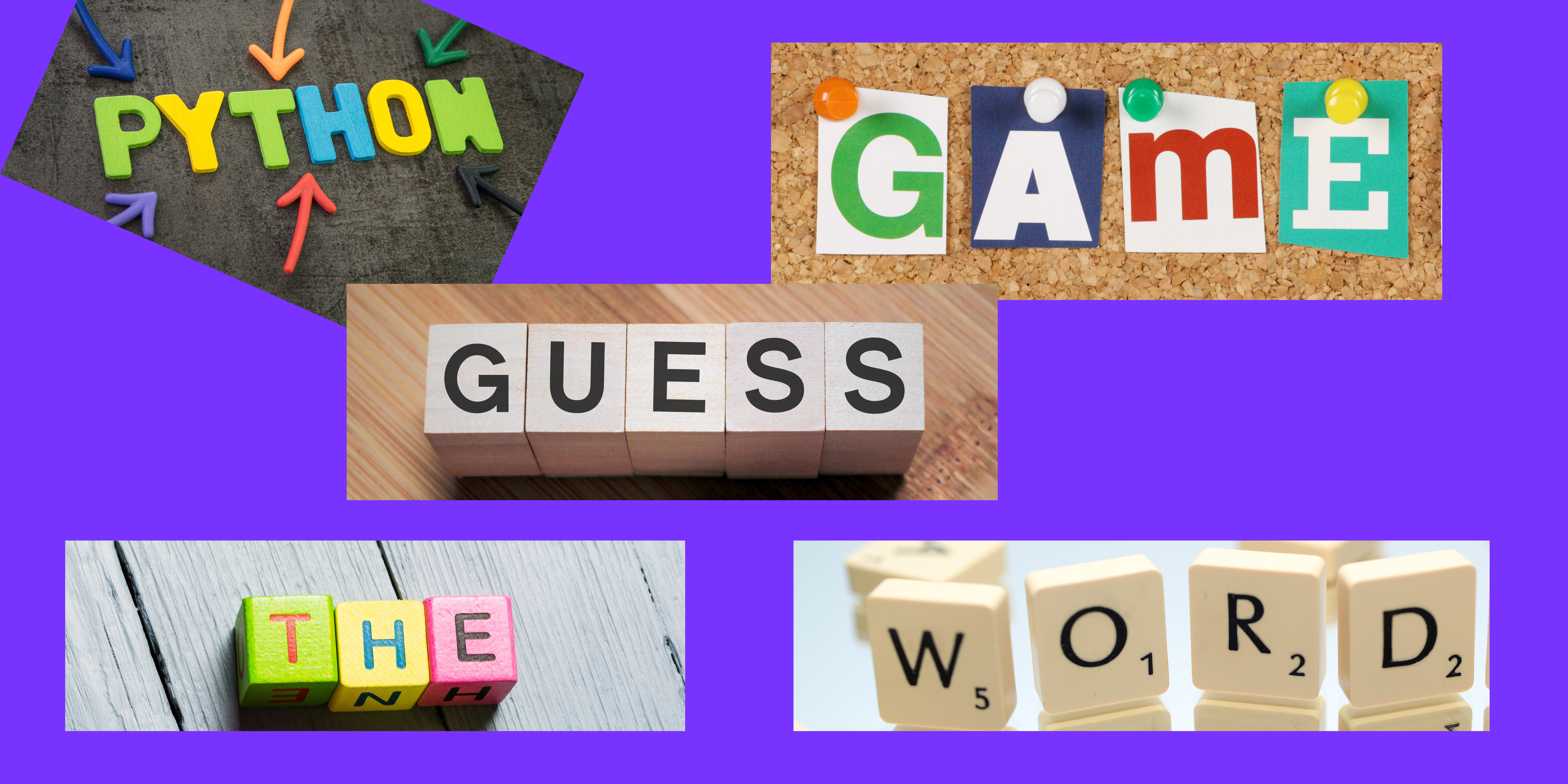 Python: Create Guess the Word game in 6 steps