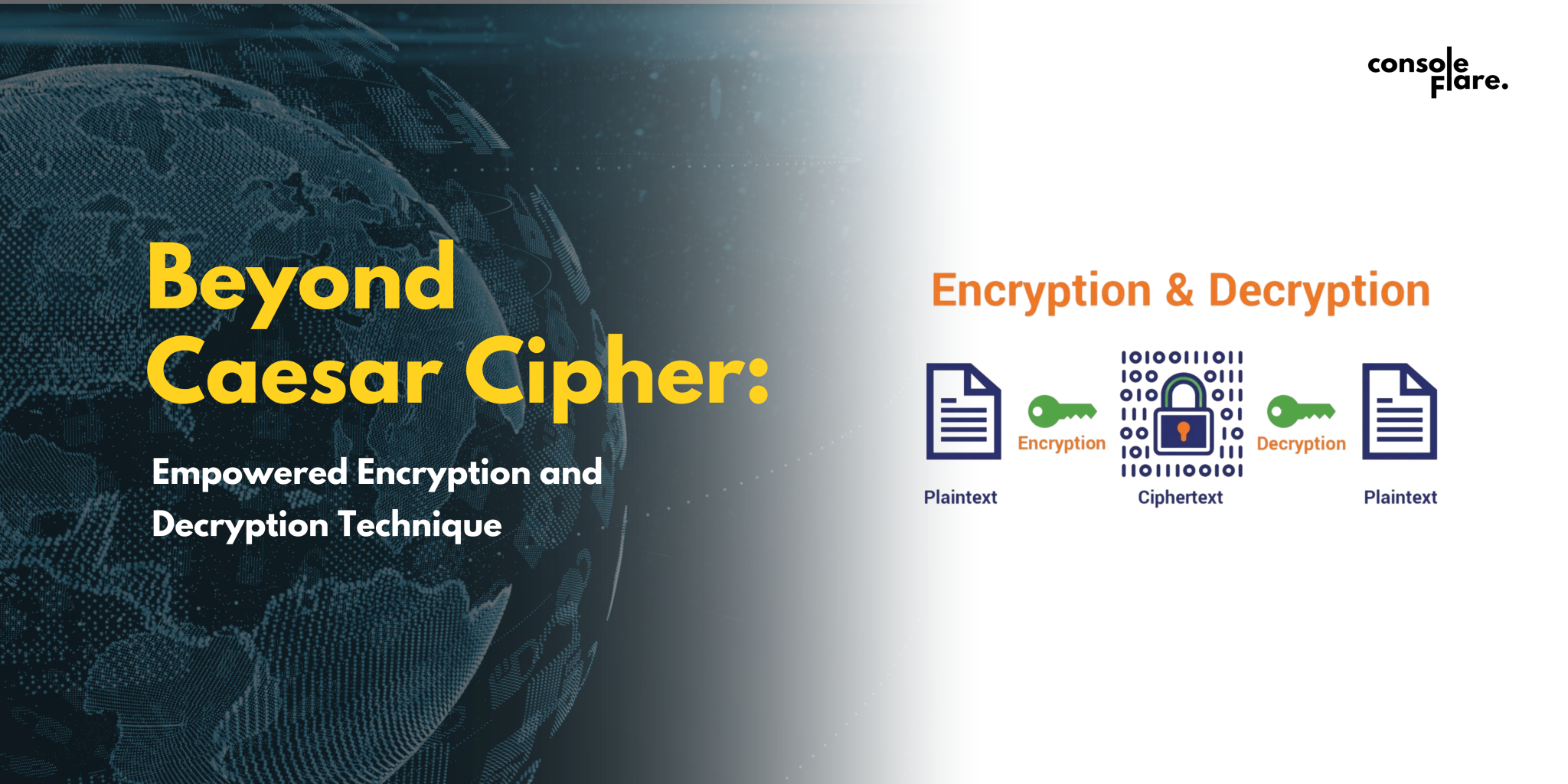 Beyond caesar cipher empowered encryption and decryption in 5 steps