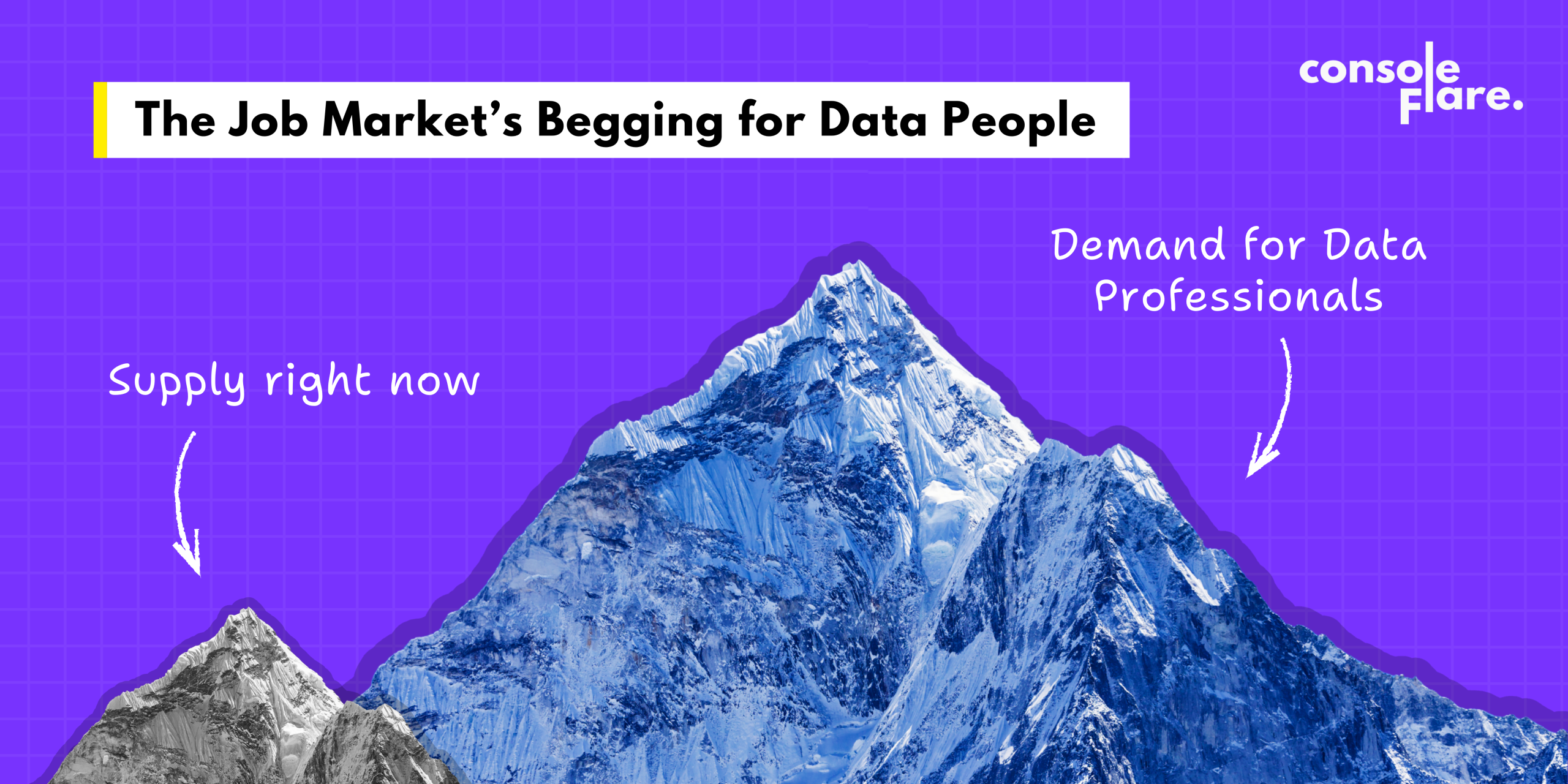 High demand for Data Science professionals compared to limited supply in the job market